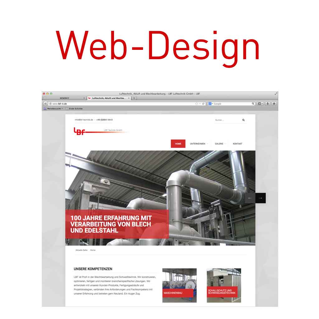 Stolz: Web-Design